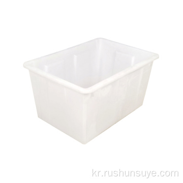 443*300*252 mm 흰색 수생 쌓일 수있는 상자